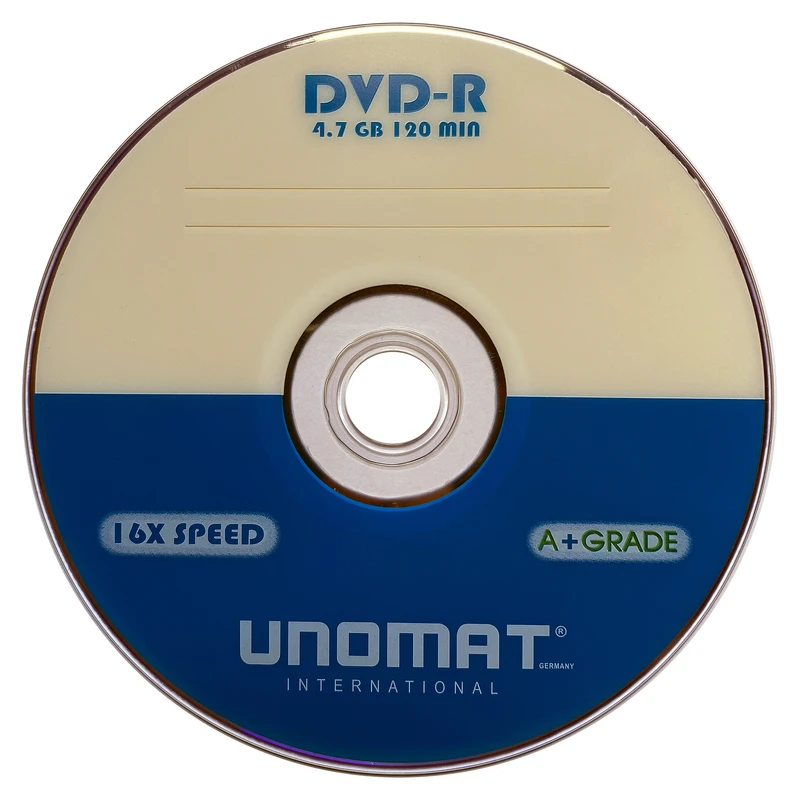 دی وی دی خام یونومات مدل DVD - R بسته 40 عددی